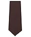 Solid Color Silk Zipper Ties