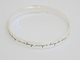 Serenity Prayer Band Bracelet