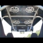 RZR 4 Complete Marine 5 Speaker Overhead Sub System