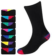7 Pairs of Freshfeet™ Cotton Rich Striped Socks with Silver Technology