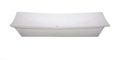 Xylem CVE3150RC Rectangular Vitreous Faucet Drilling