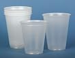 ^Translucent Plastic Cups - Plastic Cups, 5 oz Min.Order is 1 CS ( 25 Bag / Case; 2,500 Each / Case; )