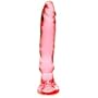 Doc Johnson Crystal Jellies Six Inch Anal Starter Pink