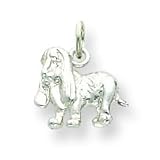 Sterling Silver Hound Dog Charm with 20 inch Sterling Silver Chain
