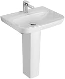 Produkt-Bild: Villeroy & Boch Waschbecken SENTIQUE 65x50cm wei&szlig; alpin mit Ceramikplusbeschichtung 514365R1