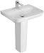 Produkt-Bild: Villeroy & Boch Waschbecken SENTIQUE 65x50cm wei&szlig; alpin mit Ceramikplusbeschichtung 514365R1