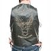 Motorcycle Vests - Leather Motorcycle Vest with Eagle MV3090