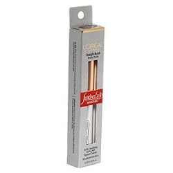 L'Oreal Feather Lash Soft Sweeping Mascara, Straight-Brush, Black Brown 715 (PACK OF 2)