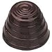 Chocolate Mold: Spiral Cone 28 mm dia. x 21 mm deep. 40 cavities