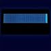 Scrolling LED Name Tag Blue
