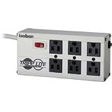 Tripp Lite Isobar Surge Suppressor, 6 Outlets, 6 ft Cord (ISOBAR6) by