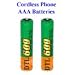 Cordless Telephone Rechargeable Batteries - 2 x AAA NiMh (Nickel Metal Hydride) - Fits: Amplicom, Audioline, Binatone, BT (inc Diverse, Studio, Graphite, etc), Doro, Geemarc, iDect, MagicBox, Panasonic, Philips, Sagem, SagemCom, Siemens, Gigaset + most others (Battery mAh Designed for Cordless Phones, although will also fit other devices)