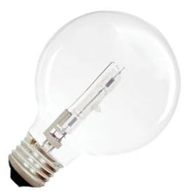 GE 16771 40-Watt Halogen G25 Vanity Globe Light Bulb, 1-Pack