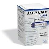 Accu-Chek Aviva Glucose Test Strips - 50 Each