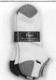 Polo Ralph Lauren Mens No Show Sport Socks 3-Pack Hosiery