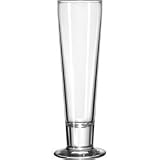 Catalina Footed Beer Drinking Glasses Pilsner, 12-Ounce