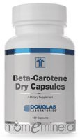 Beta-Carotene Dry Capsules 100 Capsules by Douglas Labs
