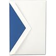 50 Pearl White Regent Blue Lined Kent Envelopes
