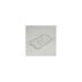 Camwear Food Pan, Notched Cover Fourth Size - Clear