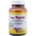 Natural Sources Raw Thyroid 60 Capsules