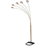 5-Lite Arch Floor Lamp – Multi-Lite Series Bronze Finish