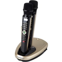 Entertech Et19k Magic Sing Mic Karaoke Machine 2 Wireless Microphone and 2300 Songs
