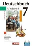 Produkt-Bild: Deutschbuch - Gymnasium - Allgemeine Ausgabe: 7. Schuljahr - Arbeitsheft mit L&ouml;sungen und &Uuml;bungs-CD-ROM