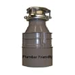 Plumber Friendly 1/2 HP Food Waste Disposer