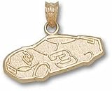 Dale Earnhardt #3 Car Pendant - 14KT Gold Jewelry