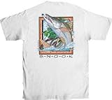 Flying Fisherman Native Angler Collection Snook Short Sleeve Tee Shirt TP1589 XX Large