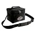Harley Davidson Lunch Tote with Bar & Shield Logo--LIMITED EDITION. Nylon lunch tote. Insulated. Outside zippered pocket. Carrying handle and comfortable shoulder strap. Customized zipper pulls. Bar & Shield logo on front. Measures 10