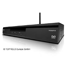Topfield TF 6000 PVR W-LAN Digitaler Twin Satelliten-Receiver mit 160 GB Festplatte schwarz