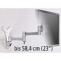General Office Schwenkbare TFT-Wandhalterung aus Aluminium