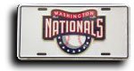 MLB License Plate - Washington Nationals