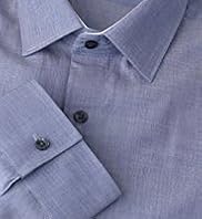 Slim Fit Autograph Pure Cotton Plain Shirt