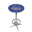 Boise State Broncos Pub Table w/ Foot Ring Base NCAA College Athletics