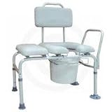 Drive Combination Padded Transfer Bench / Commode