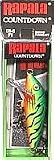 Rapala Fishing Lures Countdown 05 Firetiger 3/16 oz Two No. 10 Treble Hooks