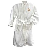 Review   / Chenille Bath Robe with Pit Bull