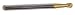 Champion SD41 Titanium Nitrite Coated Burs Solid Carbide Miniature 3/32 Cutter Diameter 3/32 Cutter Diameter