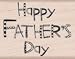 Wood Block-Celebrate Father's Day by Hero Arts