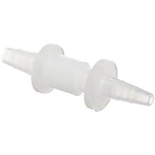Bel-Art Scienceware 197310552, Polyethylene Quick Disconnect Tube Fitting, Reducing Coupler, 6.4 mm Tube ID x 4.7 mm Tube ID (Pack of 12)