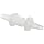 Bel-Art Scienceware 197310552, Polyethylene Quick Disconnect Tube Fitting, Reducing Coupler, 6.4 mm Tube ID x 4.7 mm Tube ID (Pack of 12)
