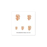 San Francisco Giants Official Logo Fingernail Tattoos