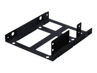 DIGITUS Einbaurahmen fuer bis zu 2x 6,4cm 2,5Zoll HDDs+SSDs in 8,9cm 3,5Zoll Schacht inkl. Preisvergleich