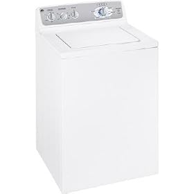GE : WJRE5500GWW 27in Top-Load Washer
