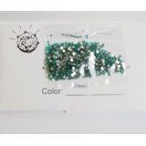 Rhinestones Green 1440 Pcs.