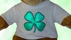4 Leaf Clover T-shirt for 14"-18" Make Your Own Stuffed Animals