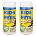 green Carpet Cleaning – KIDS ‘N’ PETS DEEP CLEAN CARPET CLEANING POWDER – SPRING GREEN, 2 PACK – 16 OUNCES (32 OUNCES TOTAL)