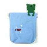 のあぷらす なごみ・パックンポーチ かえる